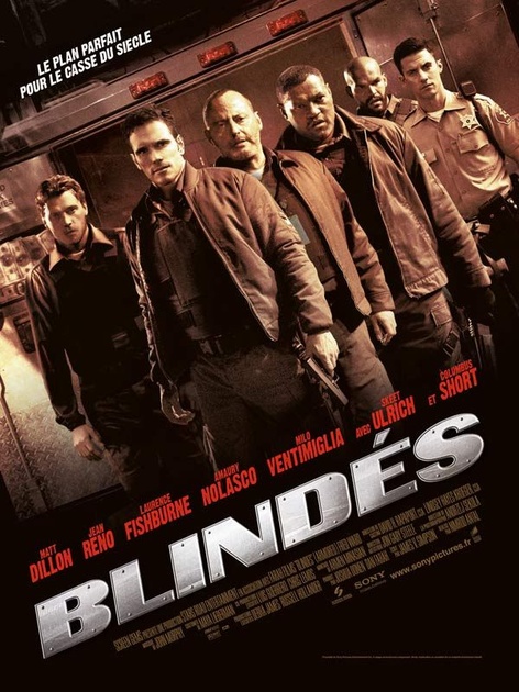 affiche française du film blindés