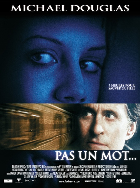Affiche Pas un mot