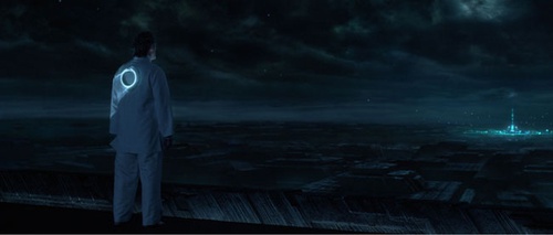 jeff bridges contemplant la ville