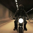 un motard