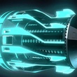 un moteur de voiture du film tron l h  ritage