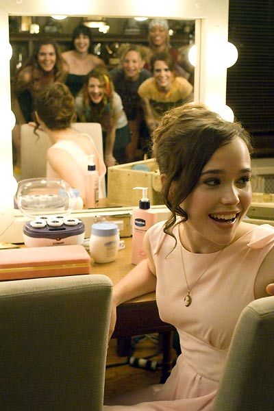 ellen page surprise par ses amies