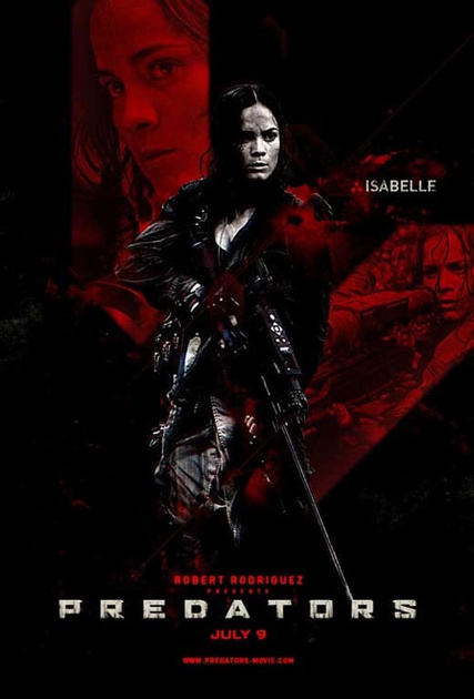 affiche du film predators isabelle
