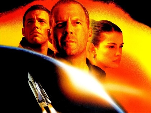 affiche promotionnelle du film armageddon