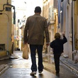 Jean Reno dans la rue