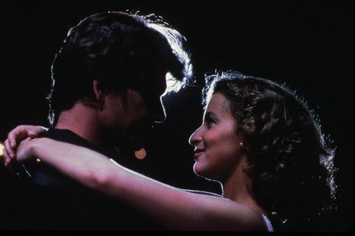 les acteurs patrick swayze et jennifer grey