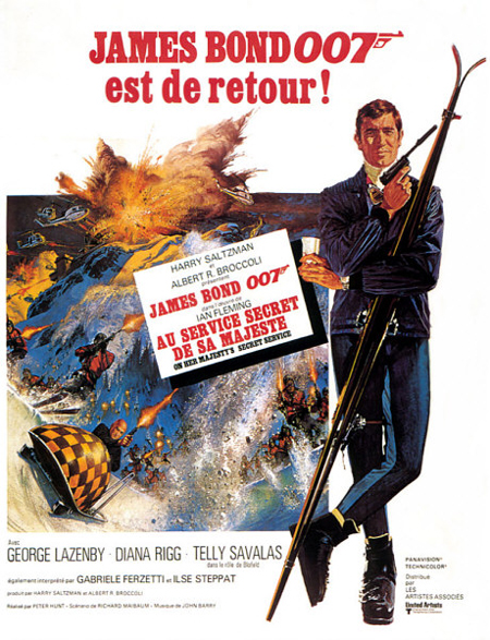 Affiche du film Au service secret de sa majesté 