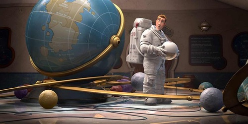 un humain devant un globe terrestre