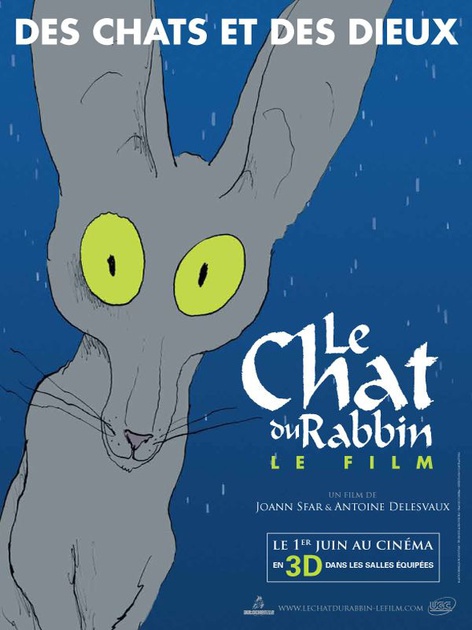 Affiche du film Le Chat du Rabbin 