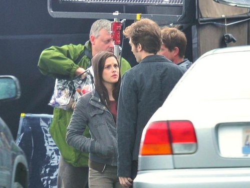 photo tournage kristen stewart robert pattinson