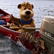 Yogi sur le bateau