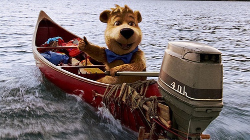 Yogi sur le bateau