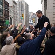 matt damon dans un bain de foule