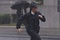 matt damon sous  la pluie