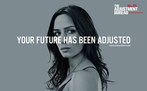 You future has been ajusted - poster