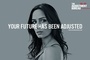 You future has been ajusted - poster