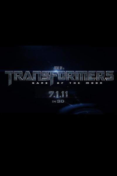 affiche teaser 2 transformers 3