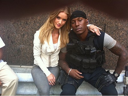 Rosie Huntington Whiteley tyrese gibson