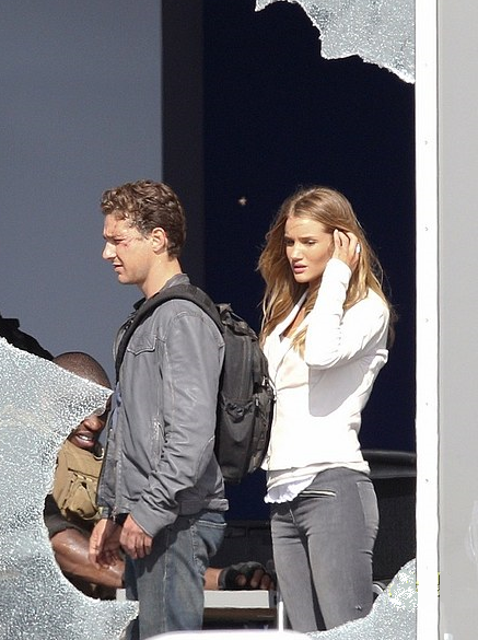 shia labeouf Rosie Huntington Whiteley