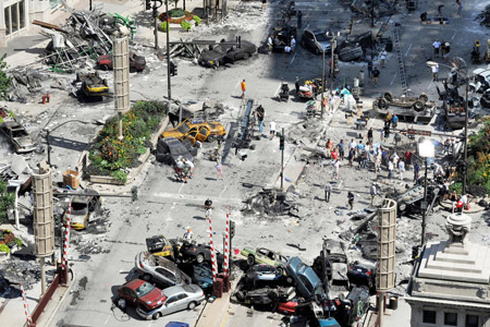 tournage du film transformers 3 chicago d  truit