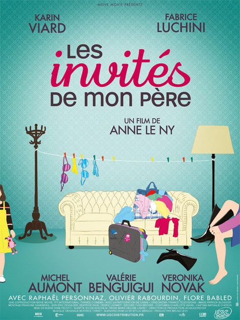 Affiche du film Les Invités de mon père