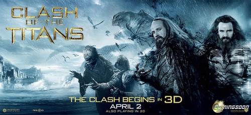 affiche film choc des titans 3D