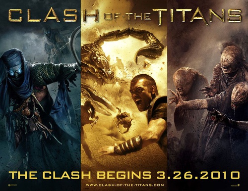 banière du film le choc des titans