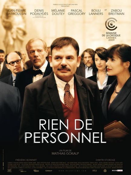 Affiche du film Rien de personnel