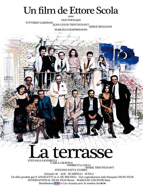 seconde affiche du film la terrasse