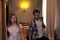 Stephen Dorff et Elle Fanning à l'hôtel