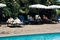 Stephen Dorff et Elle Fanning au bord de la piscine