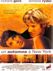 Affiche du film Un automne à New-York