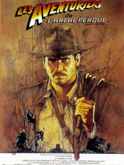affiche du film indiana jones et les aventuriers de l'arche perdue