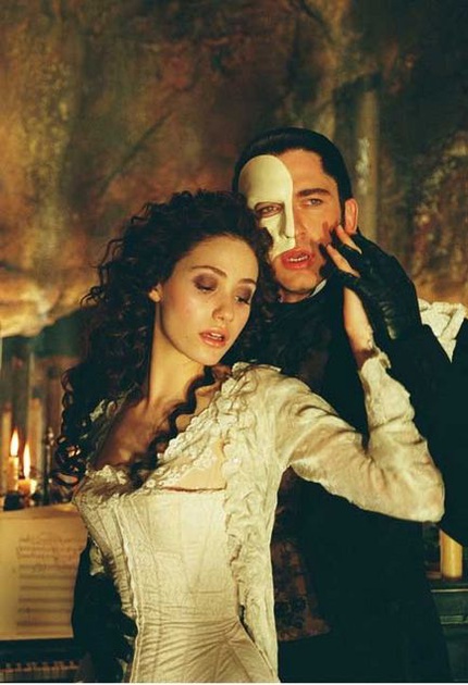 emmy rossum et gerard butler - La fantôme de l'opéra