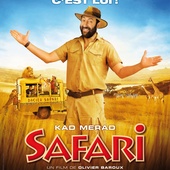 Safari avec Kad Merad : l'affiche