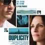 Duplicity avec Julia Roberts : l'affiche !