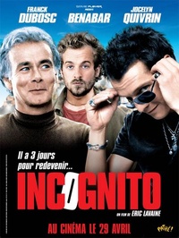 Incognito avec Bénabar : l'affiche