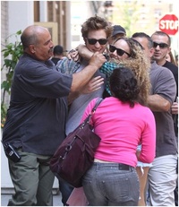 Robert Pattinson ... et ses fans !