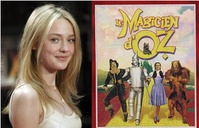 Dakota Fanning et le magicien d'Oz