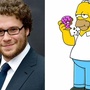 Seth Rogen et Homer Simpson...