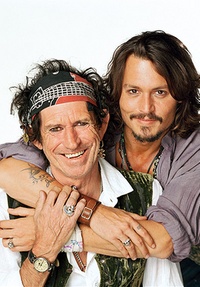 Keith Richards, tête d'affiche pour Johnny Depp !