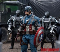 Captain America - Première photo de Chris Evans en costume