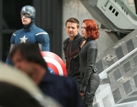 The Avengers : pluie de photos de tournage