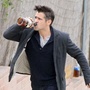 Colin Farrell, jamais sans sa bouteille...