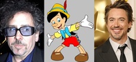 Tim Burton dirigerait Pinocchio avec Robert Downey Jr ?