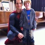 Man of Steel : Superman en costume et Lana Lang présente !