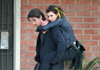 Knight of cups : Christian Bale, Imogen Poots et Cate Blanchett on the set