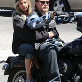 Ashley Tisdale sur le tournage de Sons of anarchy