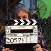 The Hobbit : photo clap de fin par Peter Jackson