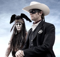 Lone Ranger : premier extrait avec Johnny Depp et Armie Hammer 